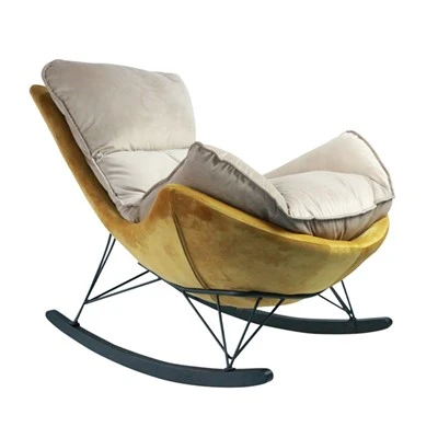 Gugalni stol Partner Velvet Fabric