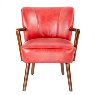 Wooden Accent Chair naslanjač za branje v prostem času PRAPIROON-P